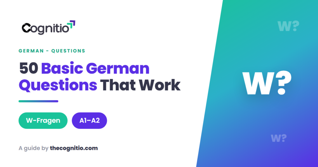 Basic German Questions: 50 Must-Know Phrases for Real Conversations