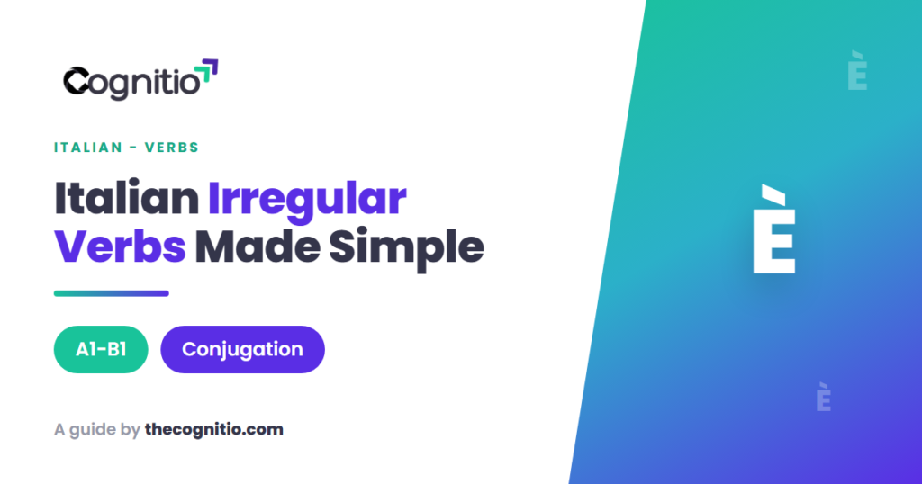 Italian Irregular Verbs: 7 Patterns That Finally Make Them Click
