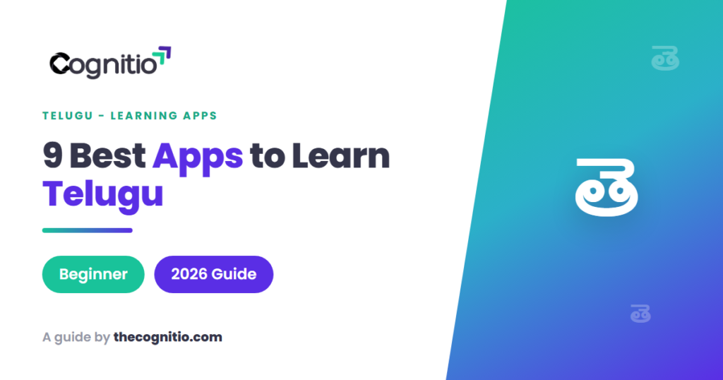 apps to learn Telugu