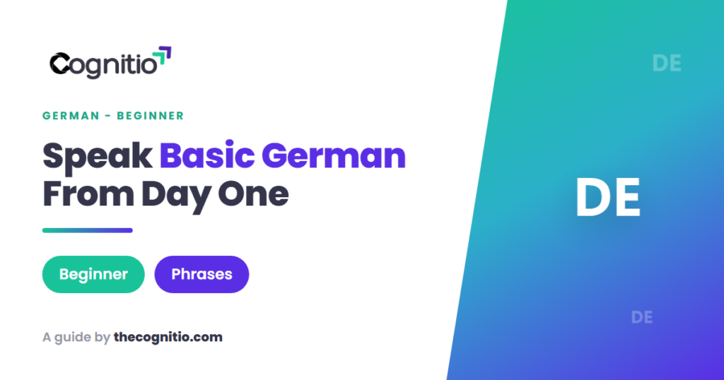 basic German phrases