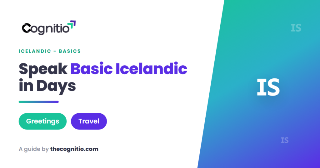 basic Icelandic words