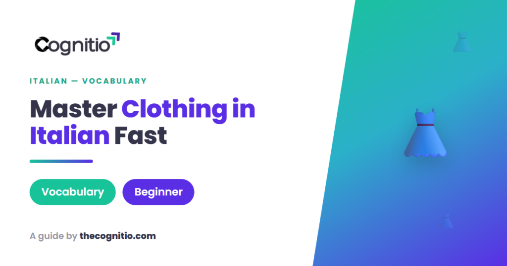 clothing in Italian