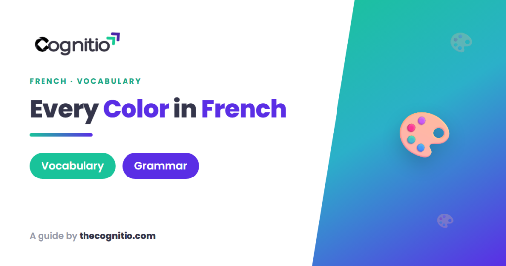 colors in French