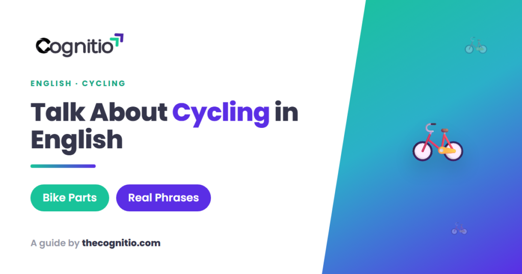 Cycling Vocabulary in English: 120+ Words to Ride With Confidence