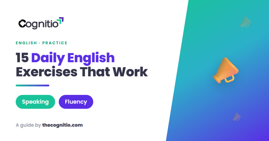 15 Daily English Exercises to Improve Your Skills Fast