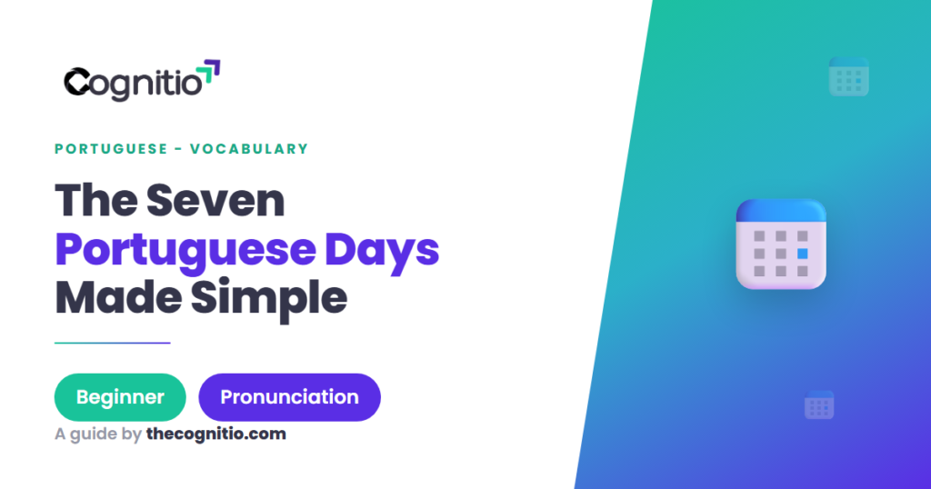 days of the week in Portuguese