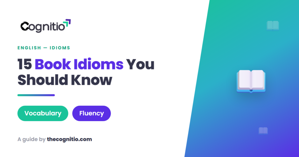 English idioms with book
