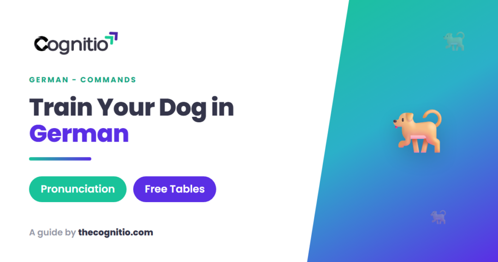 German dog commands