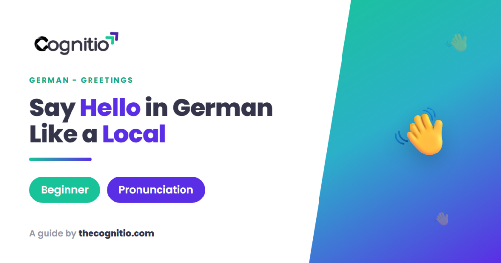 German greetings