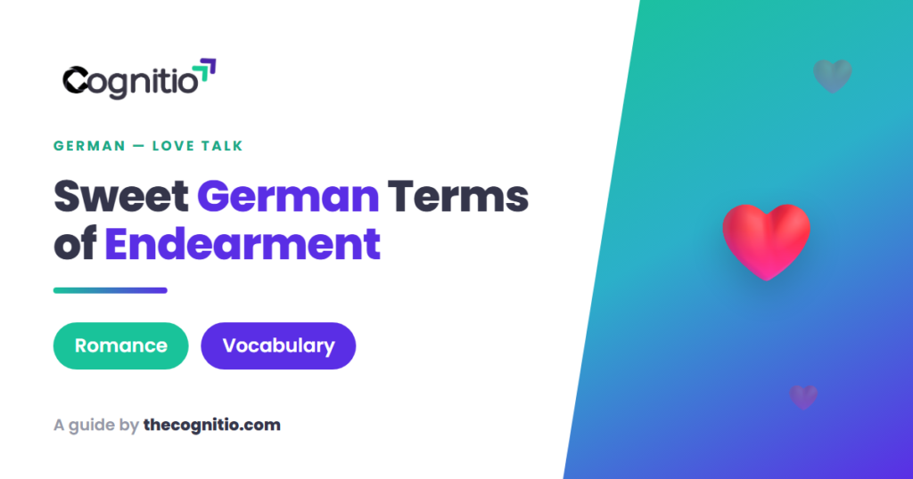 German words of endearment