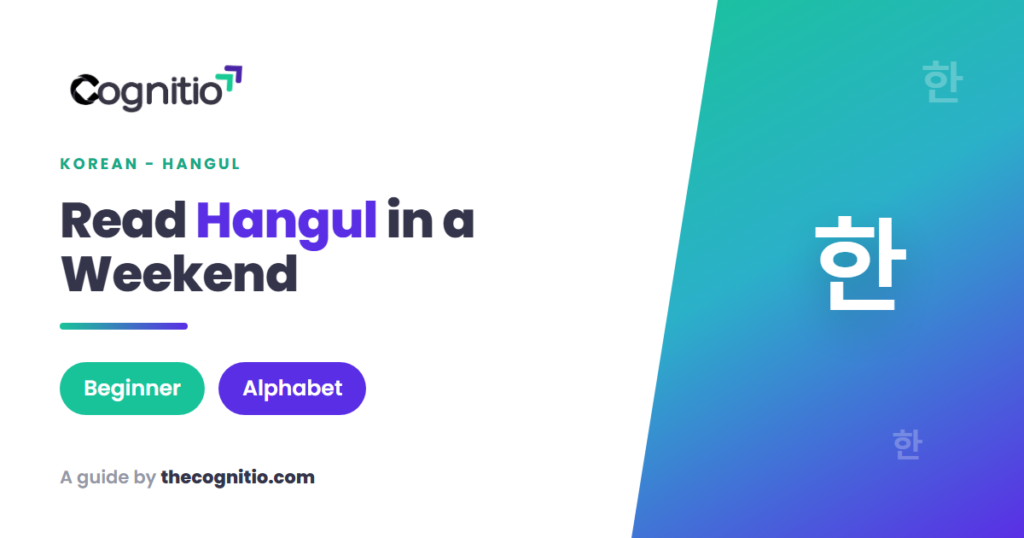Korean Alphabet (Hangul): A Beginner’s Guide to Reading in 2026
