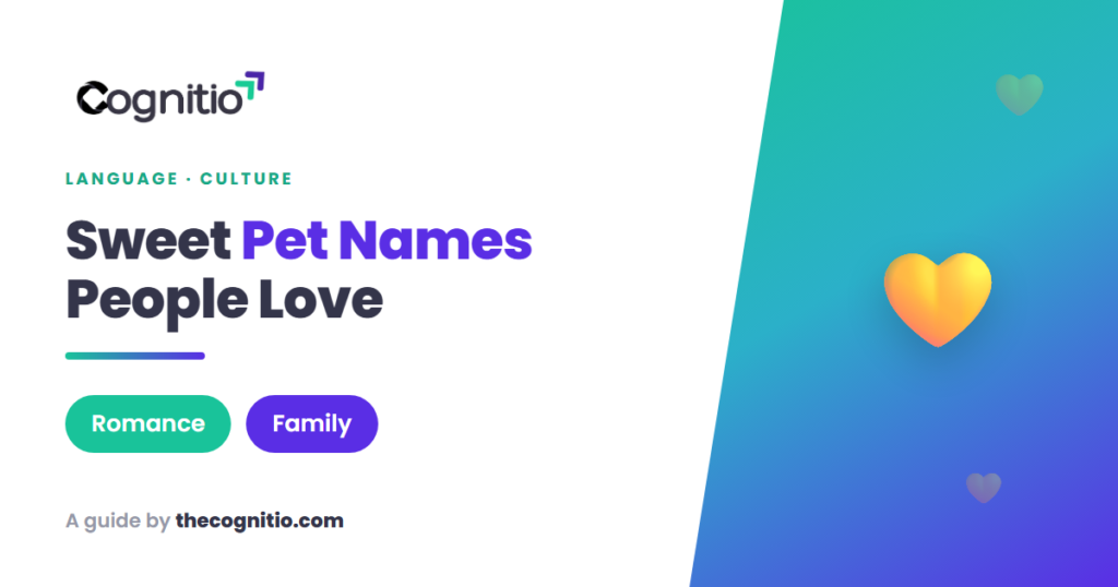 affectionate nicknames