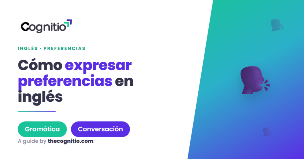 Cómo expresar preferencias en inglés: guía práctica 2026