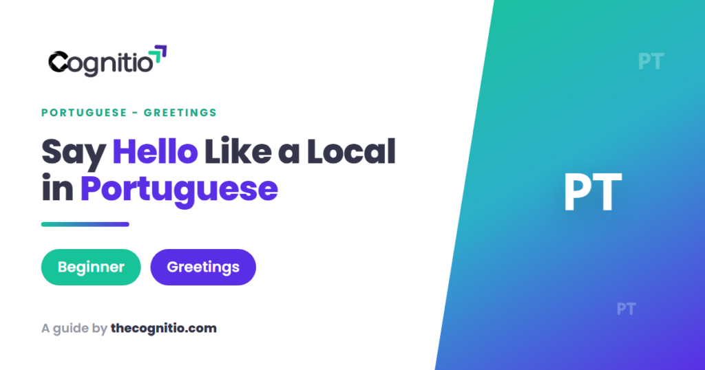hello in Portuguese