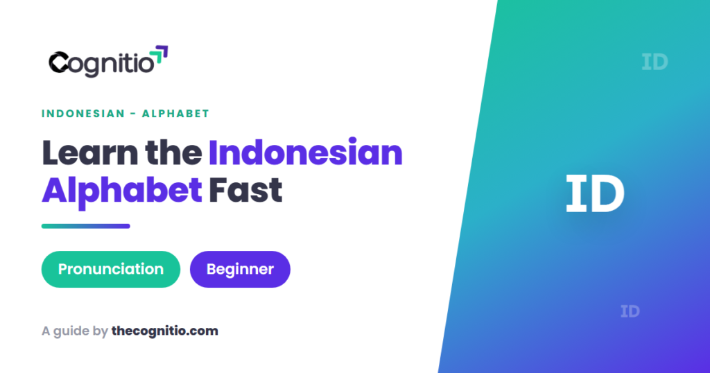 The Indonesian Alphabet: A Complete Guide with Pronunciation, Examples & Tips