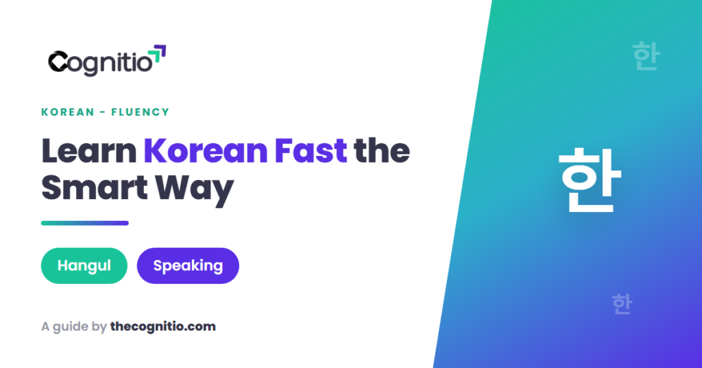 learn Korean fast
