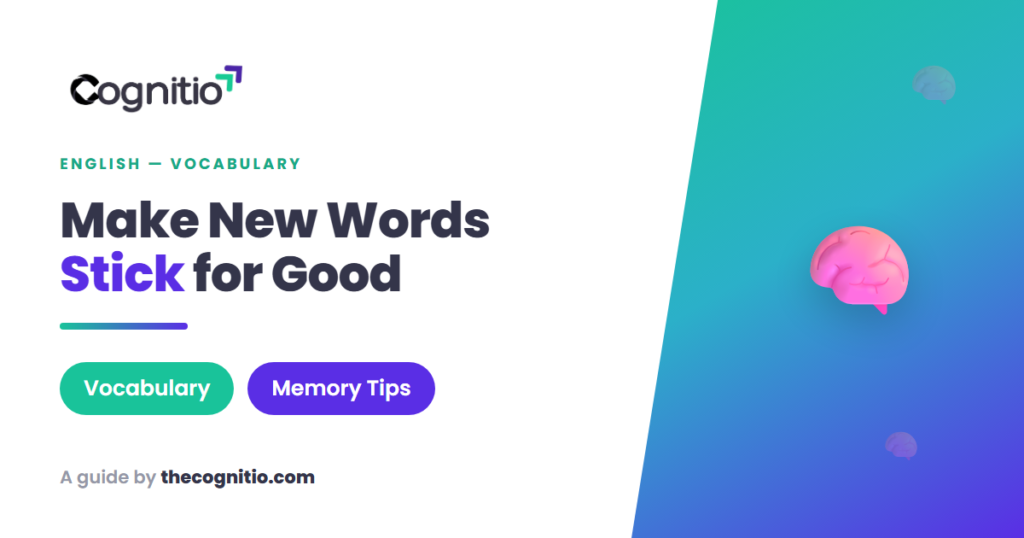 memorize English words