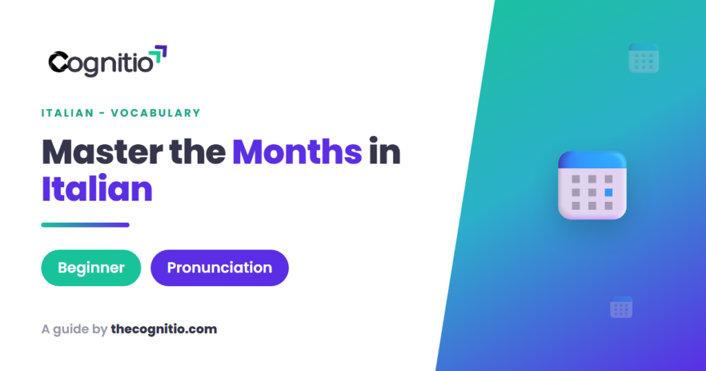 months in Italian