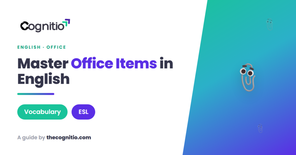 Office Items in English: 35 Must-Know Words (2026 Guide)
