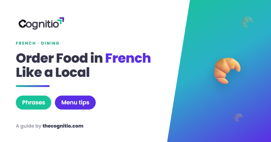 order food in French