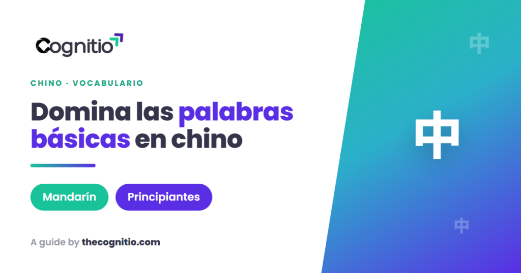Palabras básicas en chino: guía definitiva para principiantes (2026)