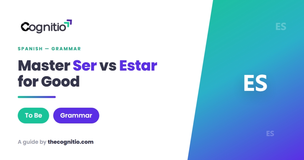 ser vs estar