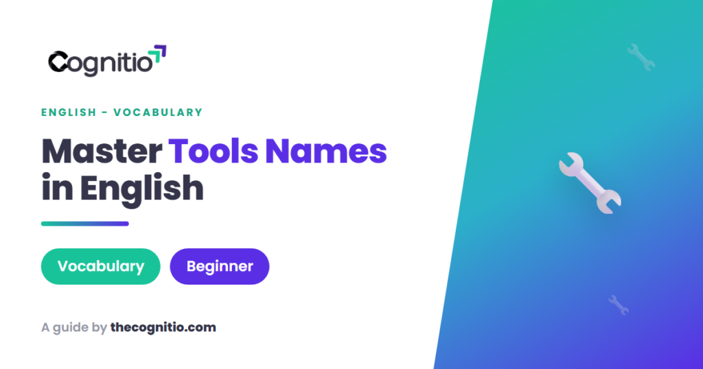 Tools Names in English