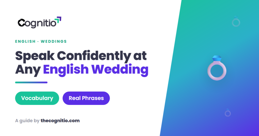 Wedding Vocabulary in English: 60+ Words and Phrases to Know