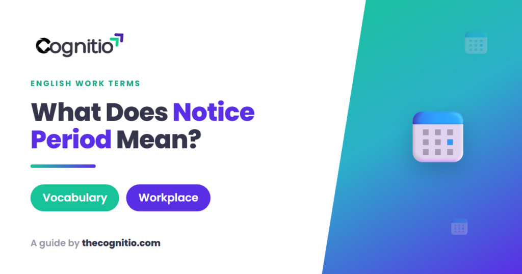 notice period meaning