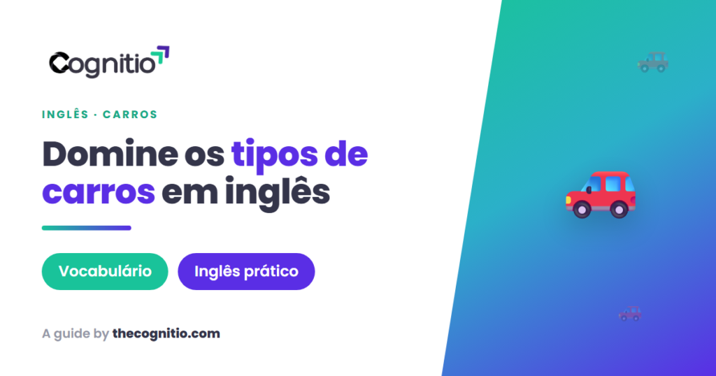 tipos de carros em inglês