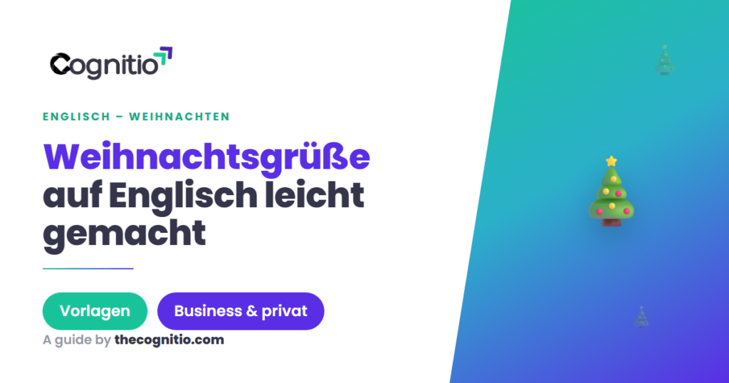 Weihnachtsgrüße auf Englisch
