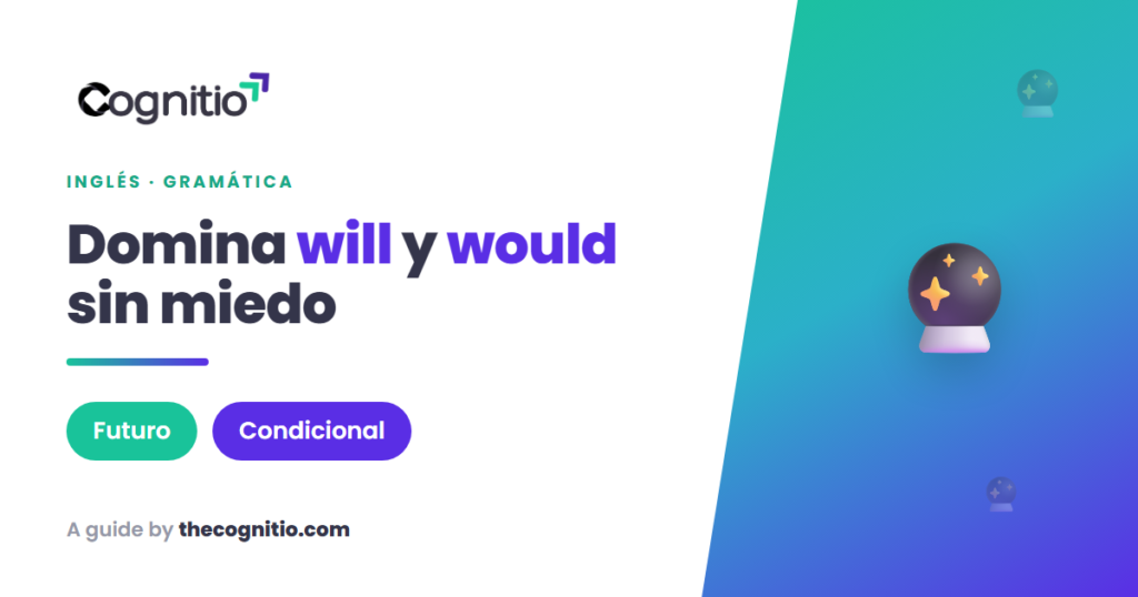 will y would en inglés